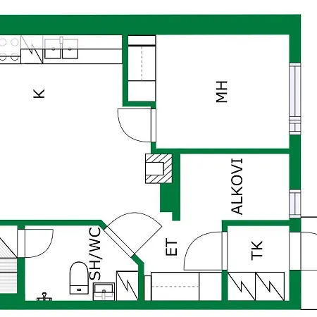 度假居 Outapailakka K 16 By Interhome *